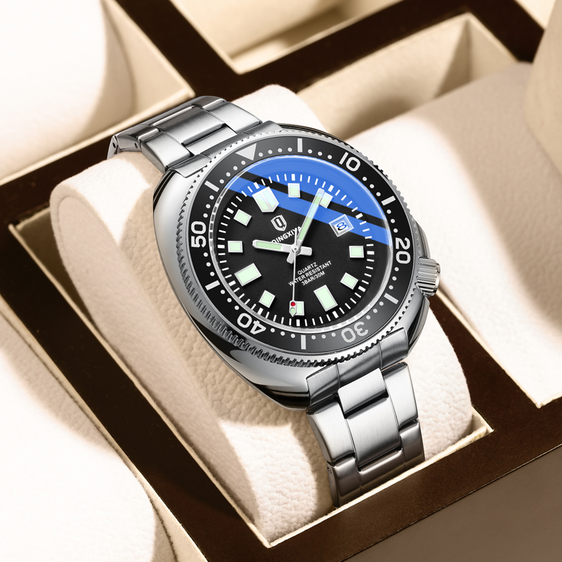 Jewelry Inspired Watches - QINGXIYA Mens Quartz Watches Top Brand