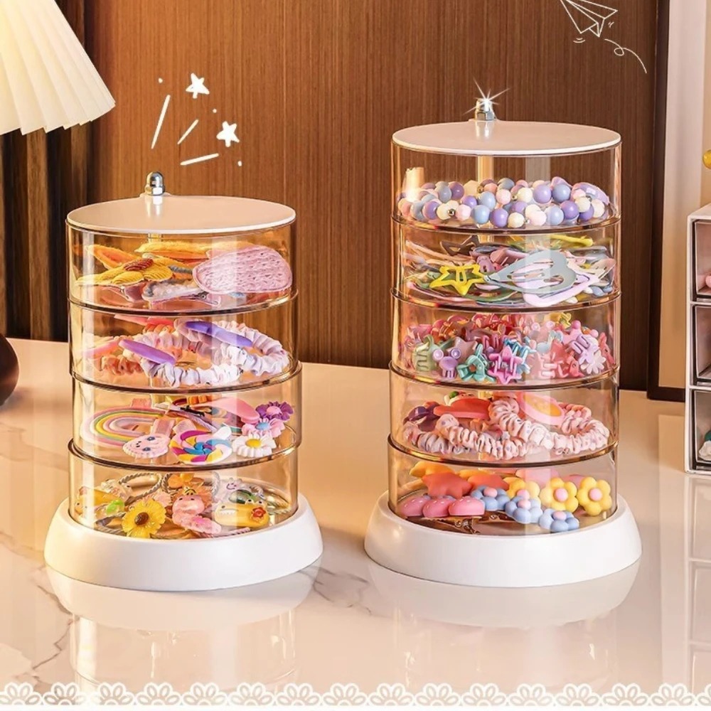 Jewelry & Watches Vitopoulos - 360 Rotating Clear Hair Accessory Organizer