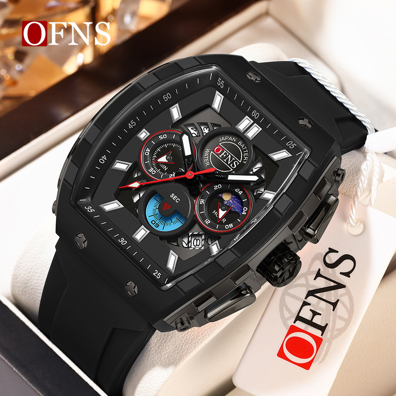Jewelry Inspired Watches - Multifunction Chronograph Men Watches For Male