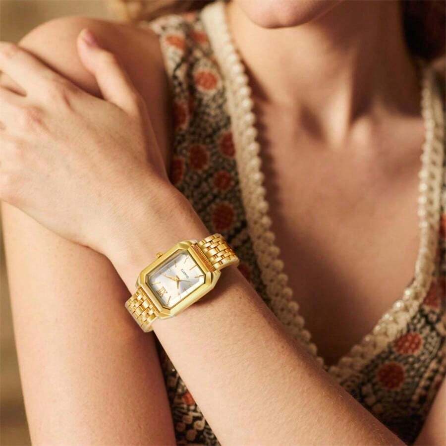 Womens Square Case Quartz Watc - Jewelry And Watches ulasan dan harga