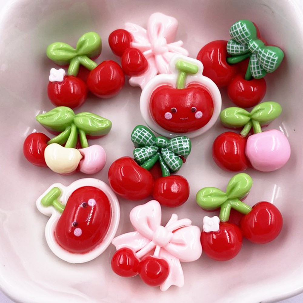 24pcs Colorful Kawaii Cartoon  - Paradise Jewelry & Watches Llc Photos ulasan dan harga