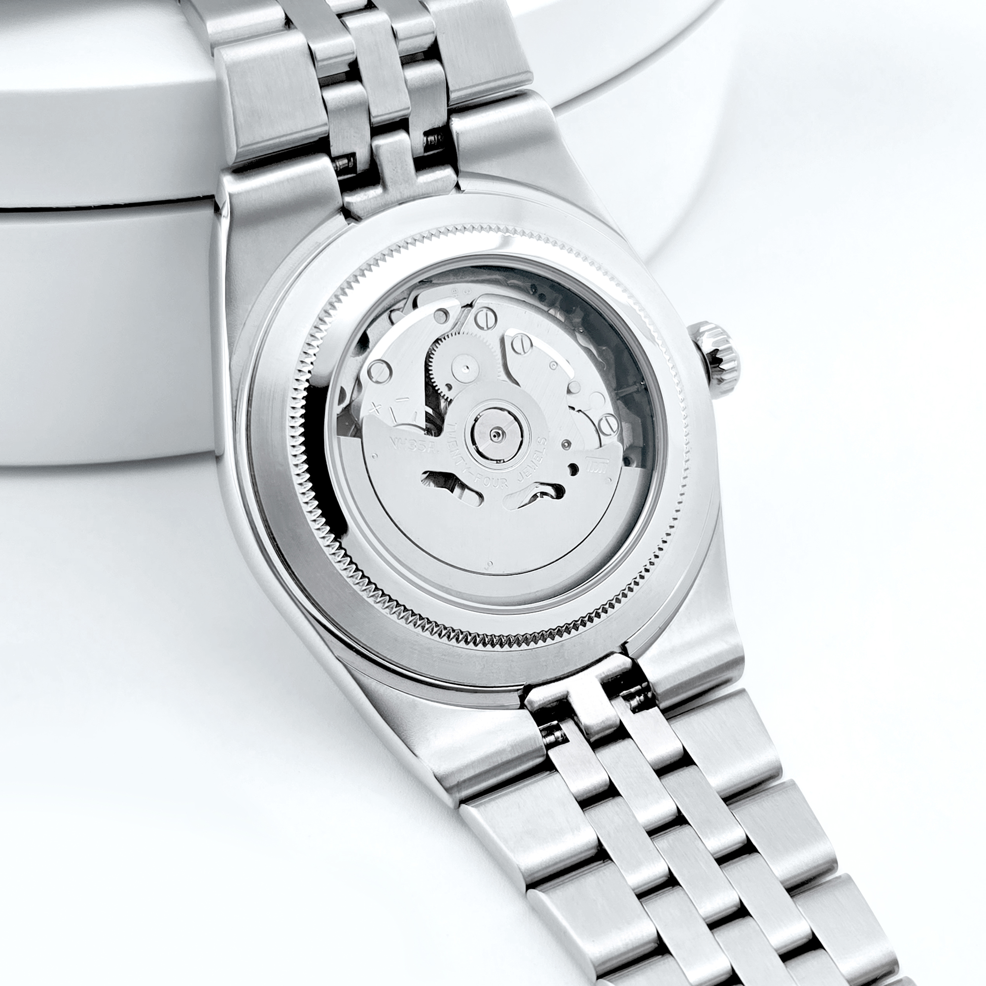 CUSTOM Logo Diy 40mm NH35 Mech - Jewelry And Watches ulasan dan harga