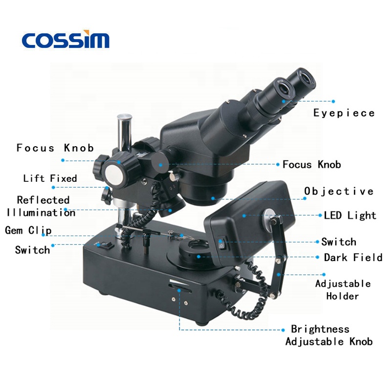 VGM400 10X~160X Gem Binocular  - Jewelry & Watches Vitopoulos ulasan dan harga