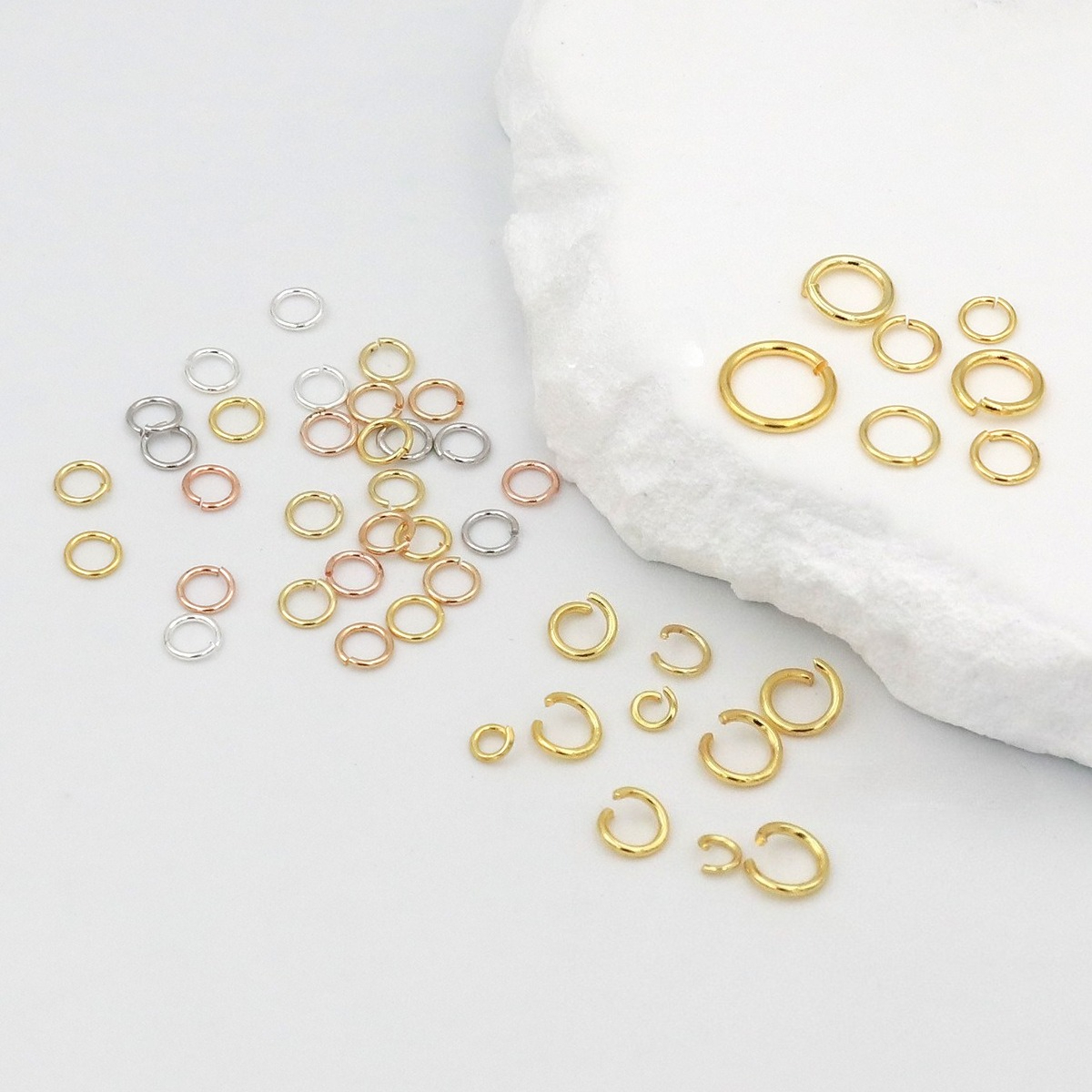 50-100 pcs/lot 3-10mm 925 Silv - Sterling Silver Ring ulasan dan harga