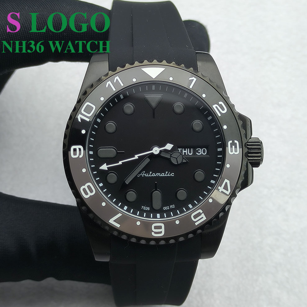 40MM NH36 Watch Black Men's St - Jewelry And Watches ulasan dan harga