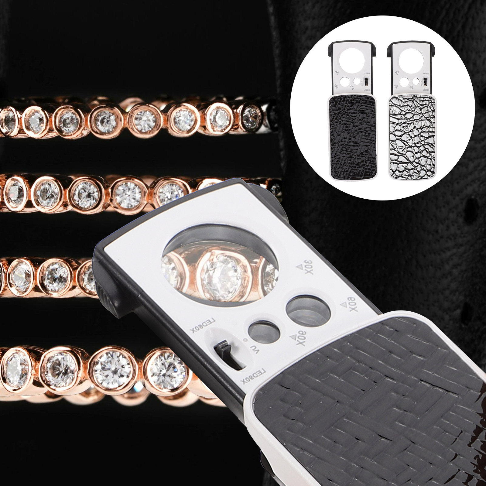 2Pcs Jewelry Magnifier LED Por - Collectors Coins Jewelry & Watches Of Smithtown ulasan dan harga