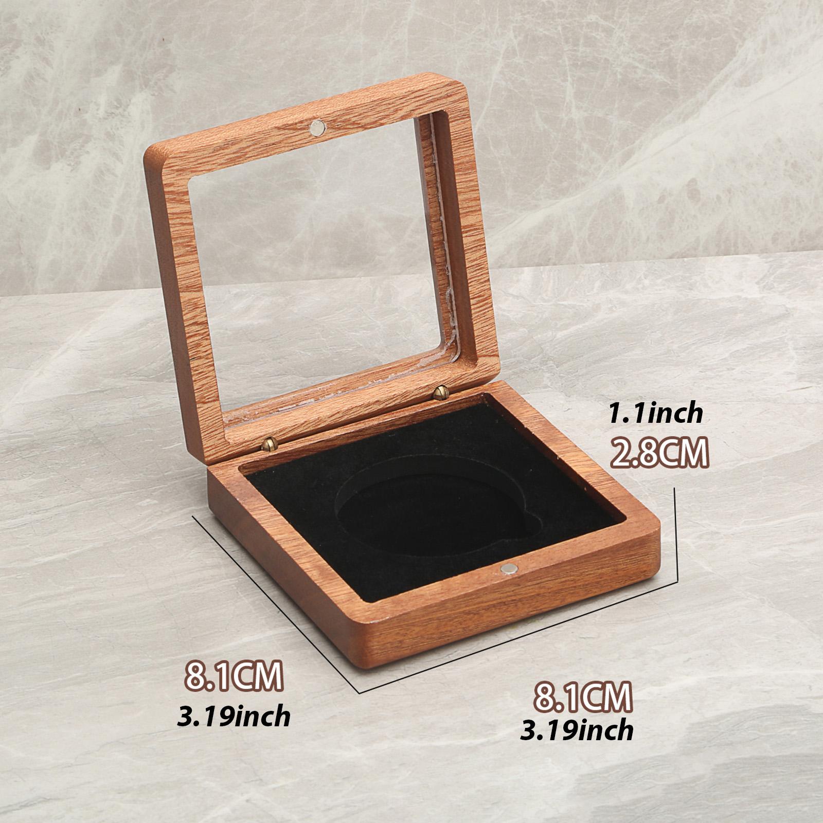 Wooden Collection Case with Cl - Collectors Coins Jewelry & Watches Of Smithtown ulasan dan harga