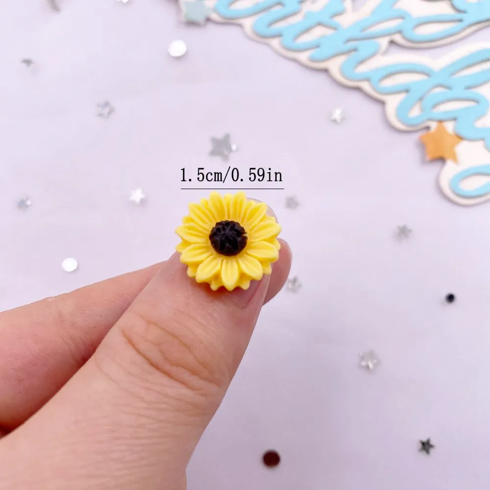 30Pcs Resin Colorful 15mm Sunf - Paradise Jewelry & Watches Llc Photos ulasan dan harga