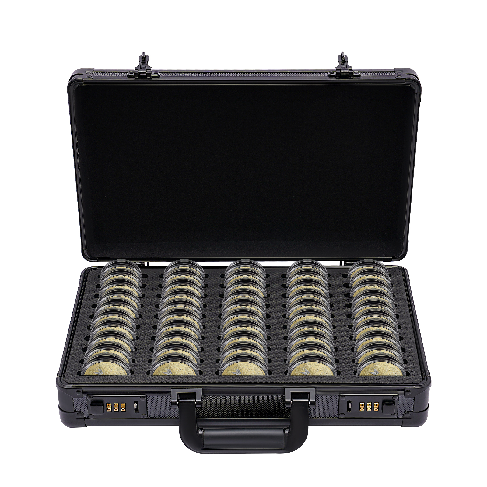 50-Compartment Coin Holder, Pr - Collectors Coins Jewelry & Watches Of Smithtown ulasan dan harga
