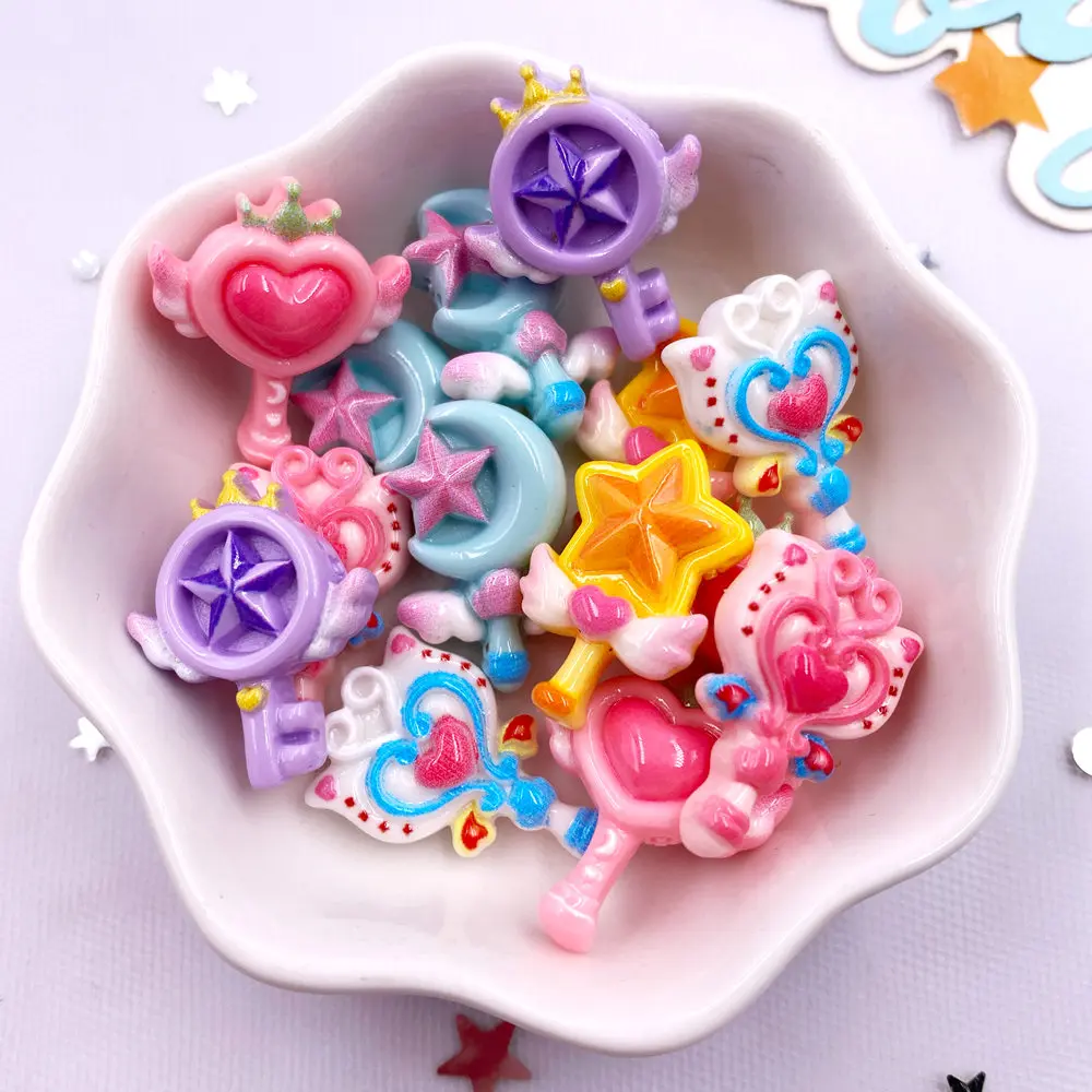20PCS Resin Colorful Cartoon L - Paradise Jewelry & Watches Llc Photos ulasan dan harga