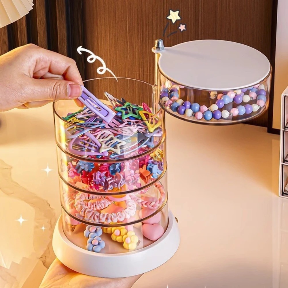 360 Rotating Clear Hair Access - Jewelry & Watches Vitopoulos ulasan dan harga