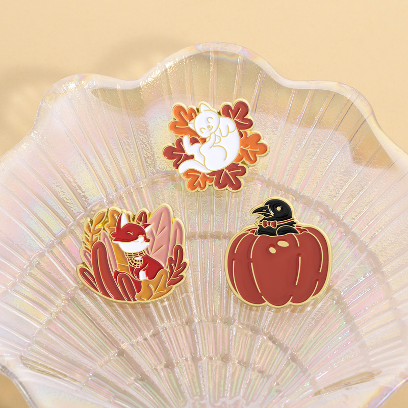 Cute Thanksgiving Animals Enam - Jewelry & Watches Vitopoulos ulasan dan harga