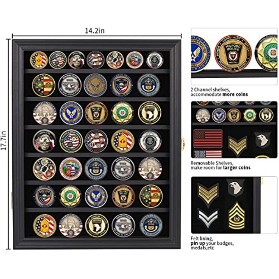 Medals Display Case Wall Frame - Collectors Coins Jewelry & Watches Of Smithtown ulasan dan harga