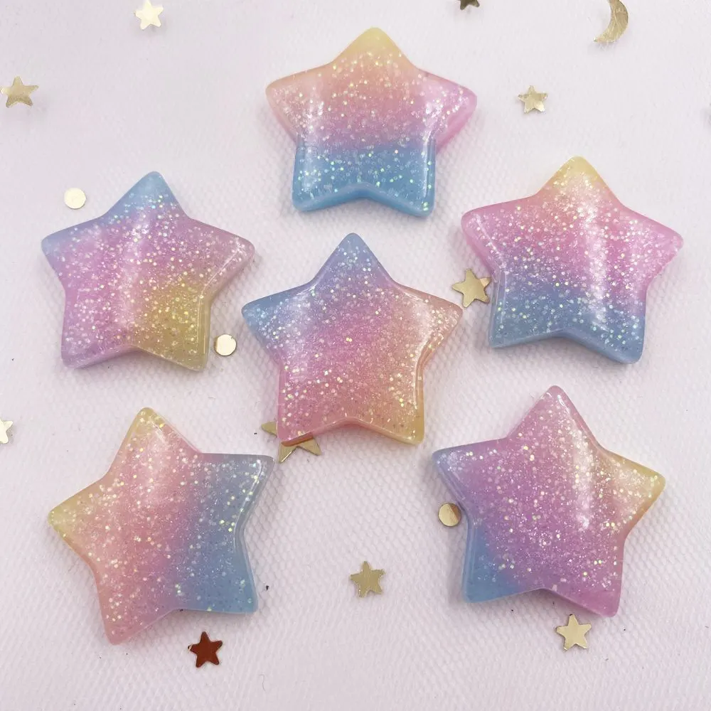 10PCS Glitter Kawaii Resin Col - Paradise Jewelry & Watches Llc Photos ulasan dan harga