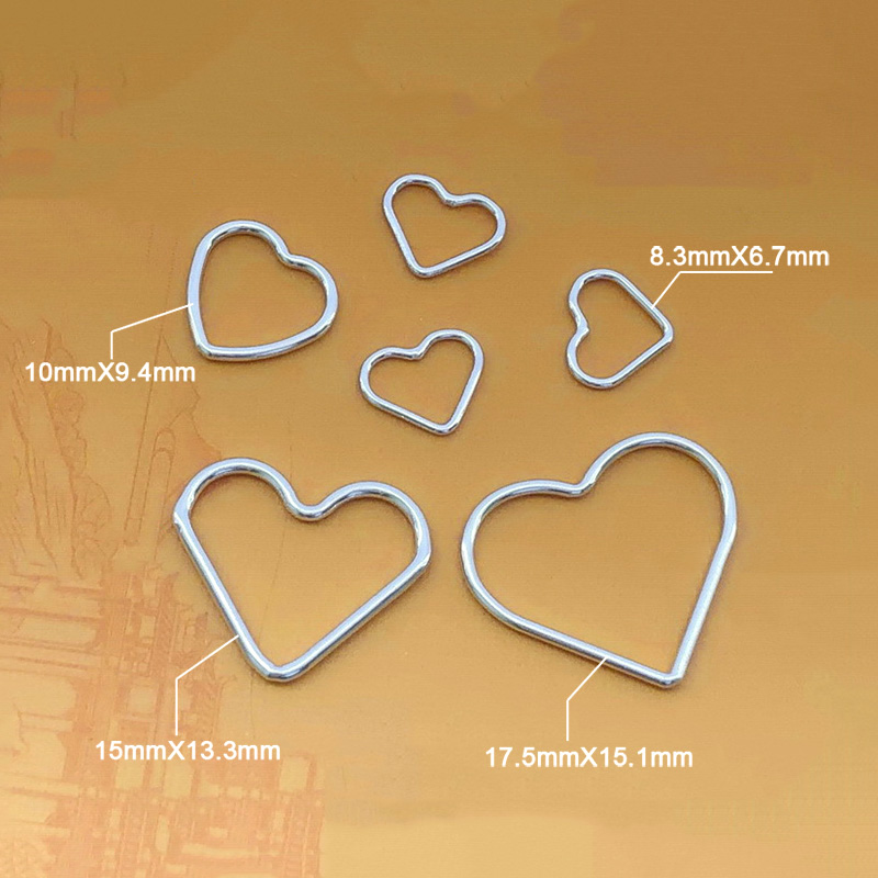 925 Sterling Silver Heart Jump - Sterling Silver Ring ulasan dan harga
