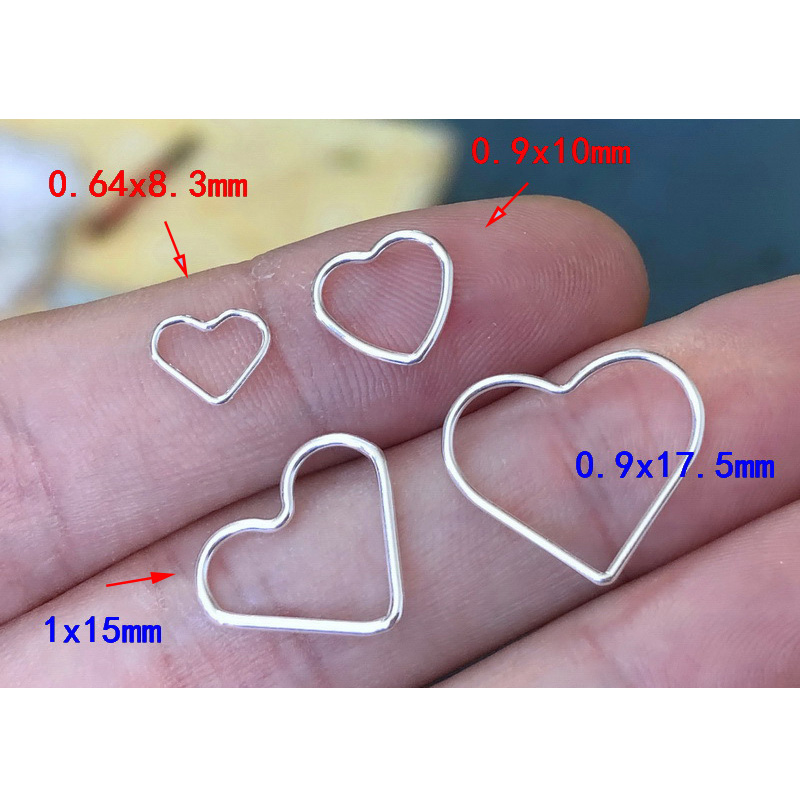 925 Sterling Silver Heart Jump - Sterling Silver Ring ulasan dan harga