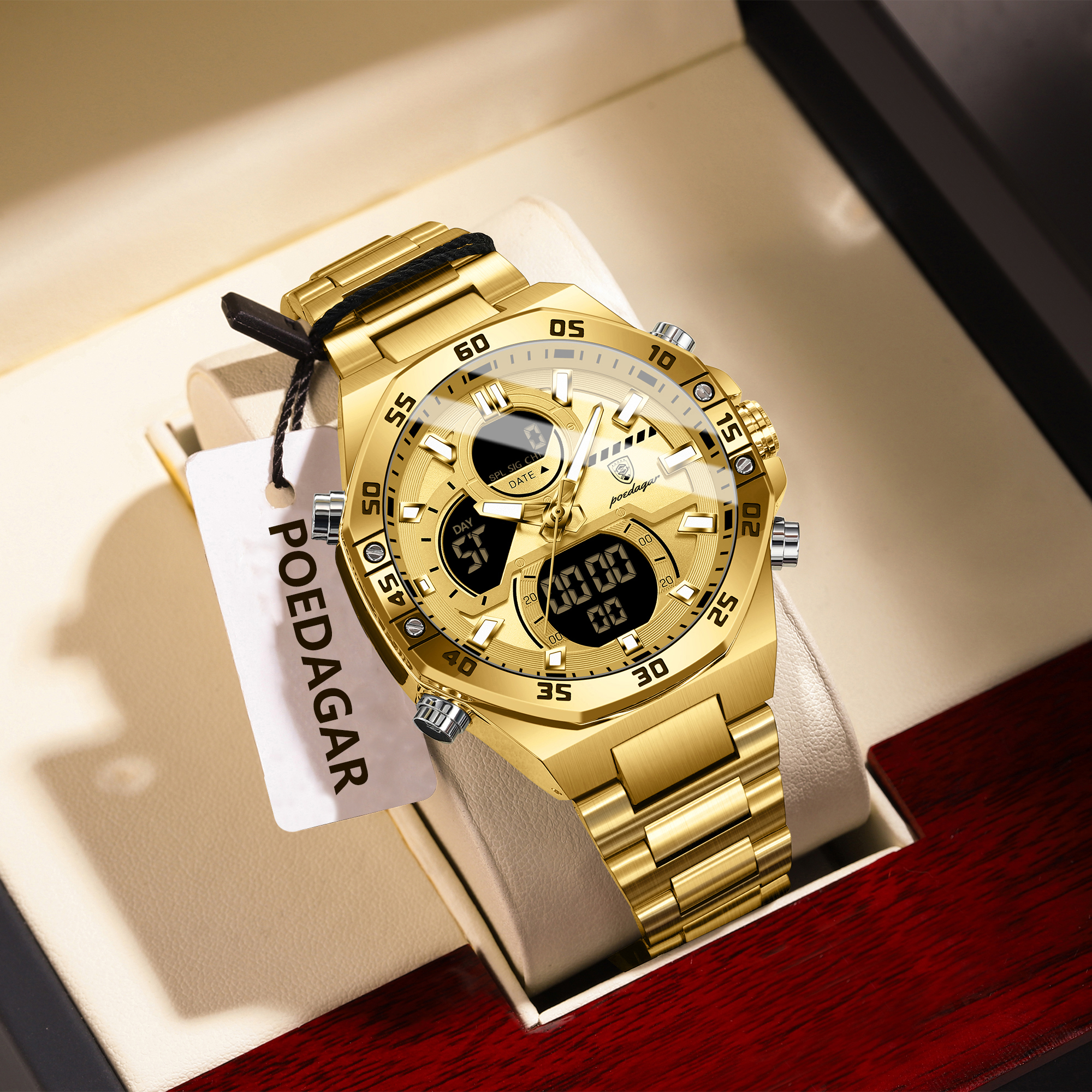 POEDAGAR Sport Men Watch LED W - Jewelry And Watches ulasan dan harga