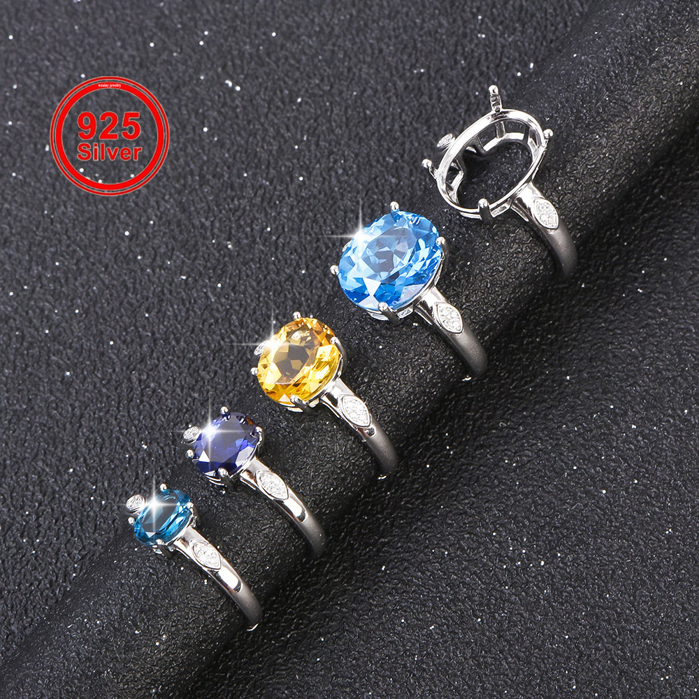 5x7-12x16mm Ring Blank 925 Ste - Sterling Silver Ring ulasan dan harga