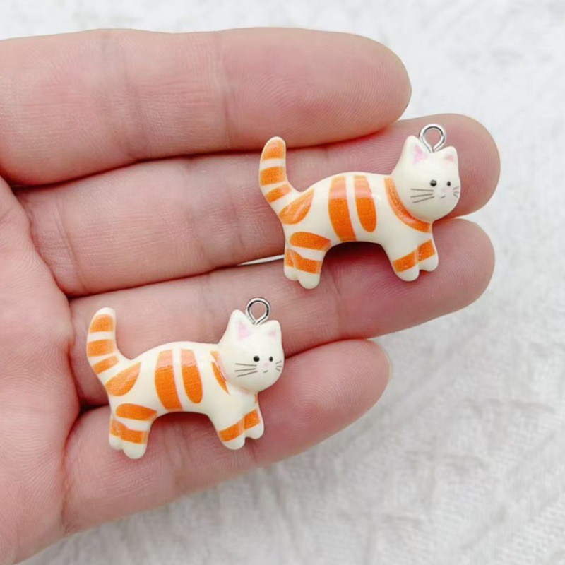 10pcs resin cartoon cat animal - Jewelry & Watches Vitopoulos ulasan dan harga