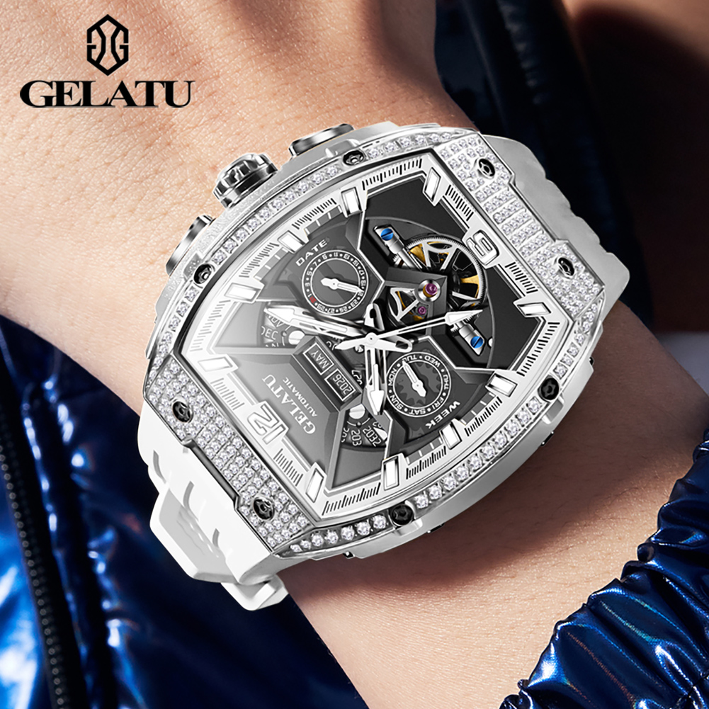 GELATU Top Brand Men's Watches - Jewelry Inspired Watches ulasan dan harga