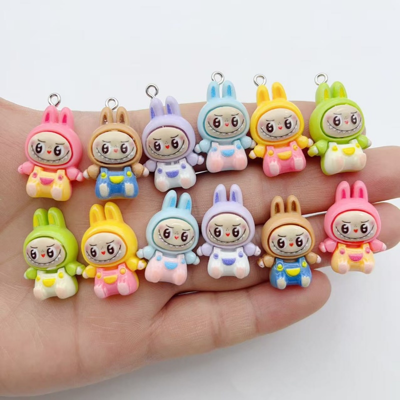 10Pcs Kawaii Rabbit Strawberry - Jewelry & Watches Vitopoulos ulasan dan harga