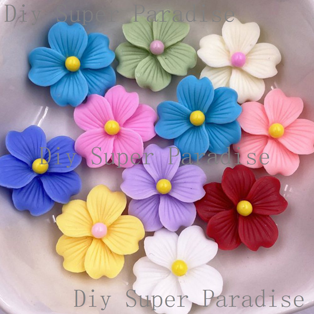50Pcs Resin Colorful 16mm Flow - Paradise Jewelry & Watches Llc Photos ulasan dan harga