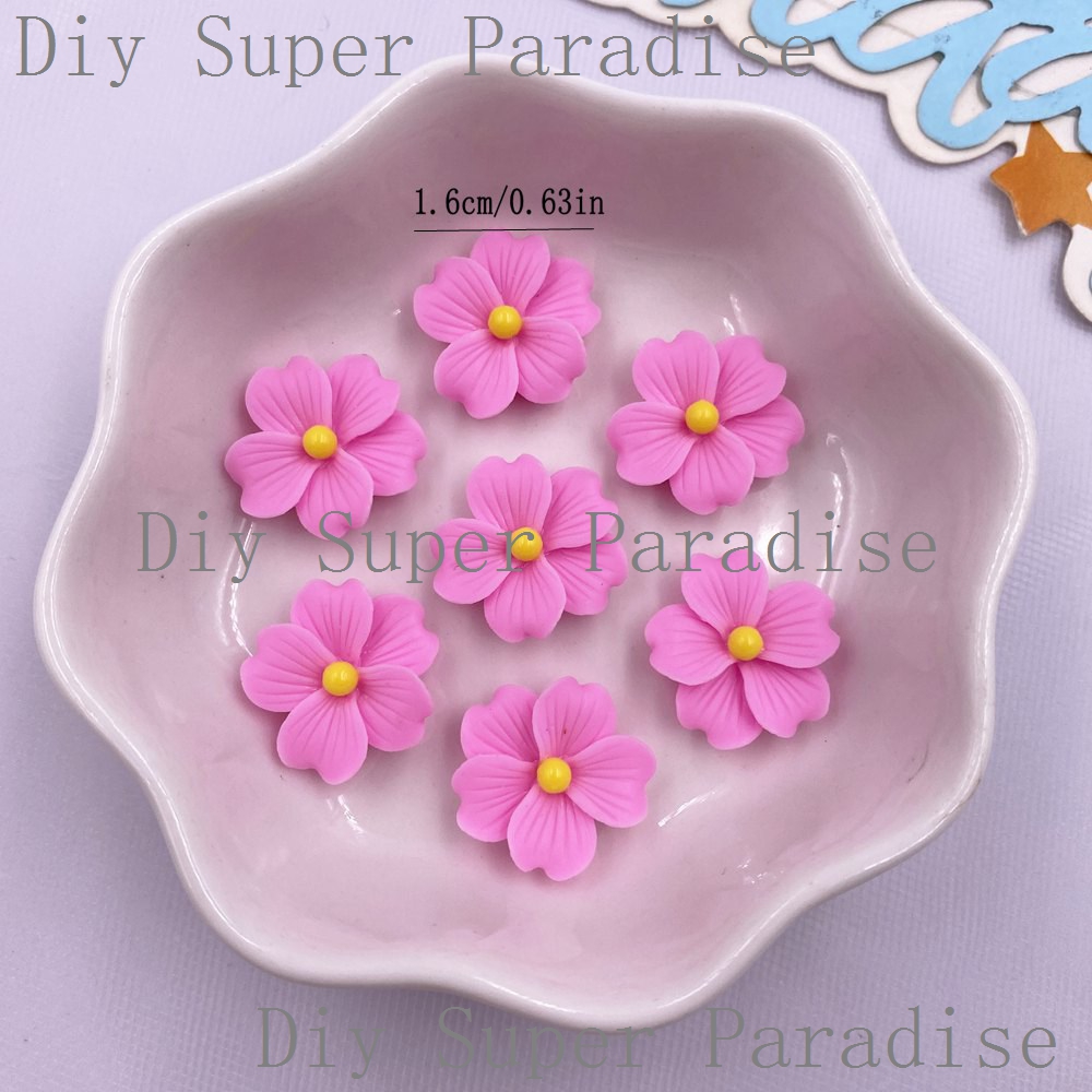 50Pcs Resin Colorful 16mm Flow - Paradise Jewelry & Watches Llc Photos ulasan dan harga