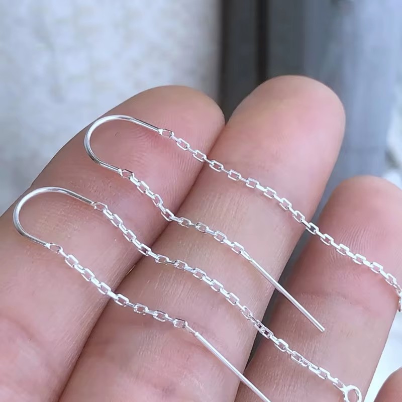 925 Silver Earrings U-Threader - Sterling Silver Ring ulasan dan harga