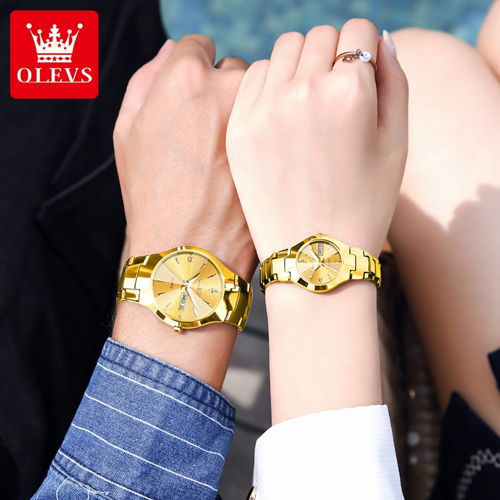 OLEVS TOP Brand Gold Watches f - Jewelry Inspired Watches ulasan dan harga