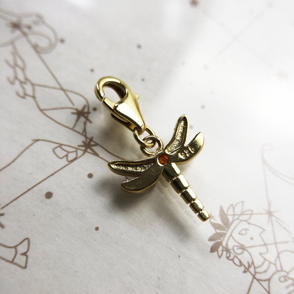 Dragonfly Charm Pendant Autumn - Paradise Jewelry & Watches Llc Photos ulasan dan harga
