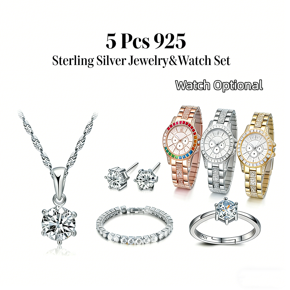Luxuriou 925 Sterling Silver G - Best Jewelry Watches For Men ulasan dan harga