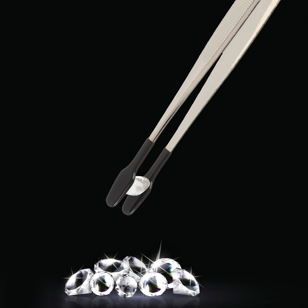 5Pcs Flat Head Tweezers for St - Collectors Coins Jewelry & Watches Of Smithtown ulasan dan harga
