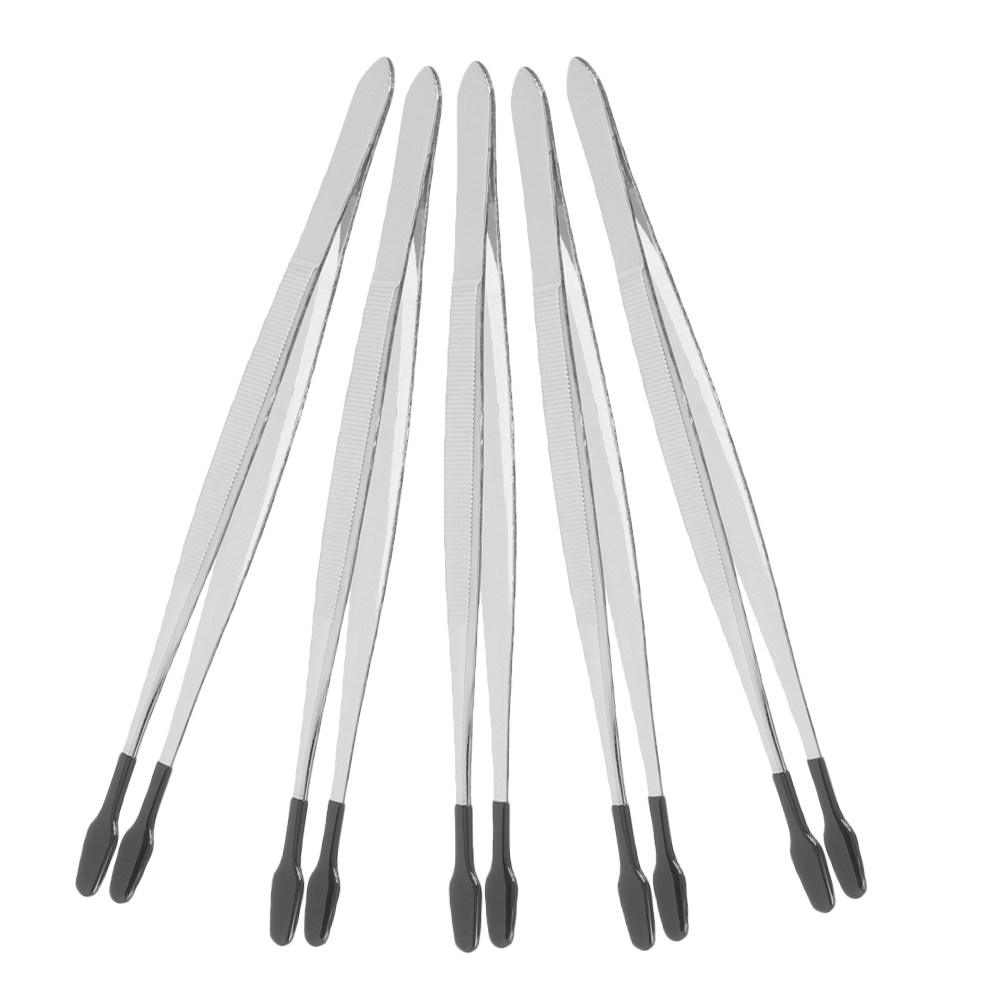 5Pcs Flat Head Tweezers for St - Collectors Coins Jewelry & Watches Of Smithtown ulasan dan harga
