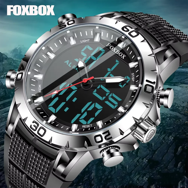FOXBOX Mens Watches Sports Top - Jewelry Inspired Watches ulasan dan harga